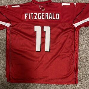 Reebok Red Cardinals Jersey with Number 11